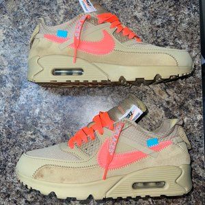 Nike Off White Air Max 90 Desert Ore Sz 7.5